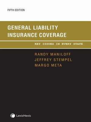 cover image of General Liability Insurance Coverage